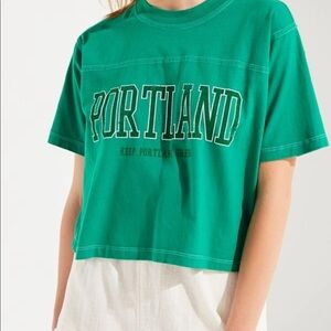 Truly Madly Deeply Keep Portland Green Tee
